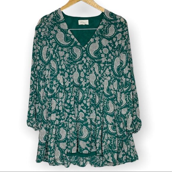 Melloday Top tunic flowy boho gypsy  size Small - Picture 1 of 4